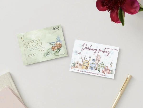 Voucher na nákup v eshopu - skvělý dárek 1