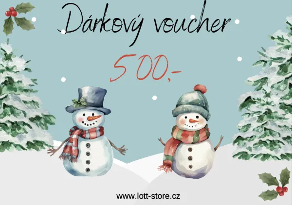 Voucher na nákup v eshopu - skvělý dárek