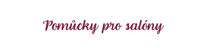 Pomůcky pro salony